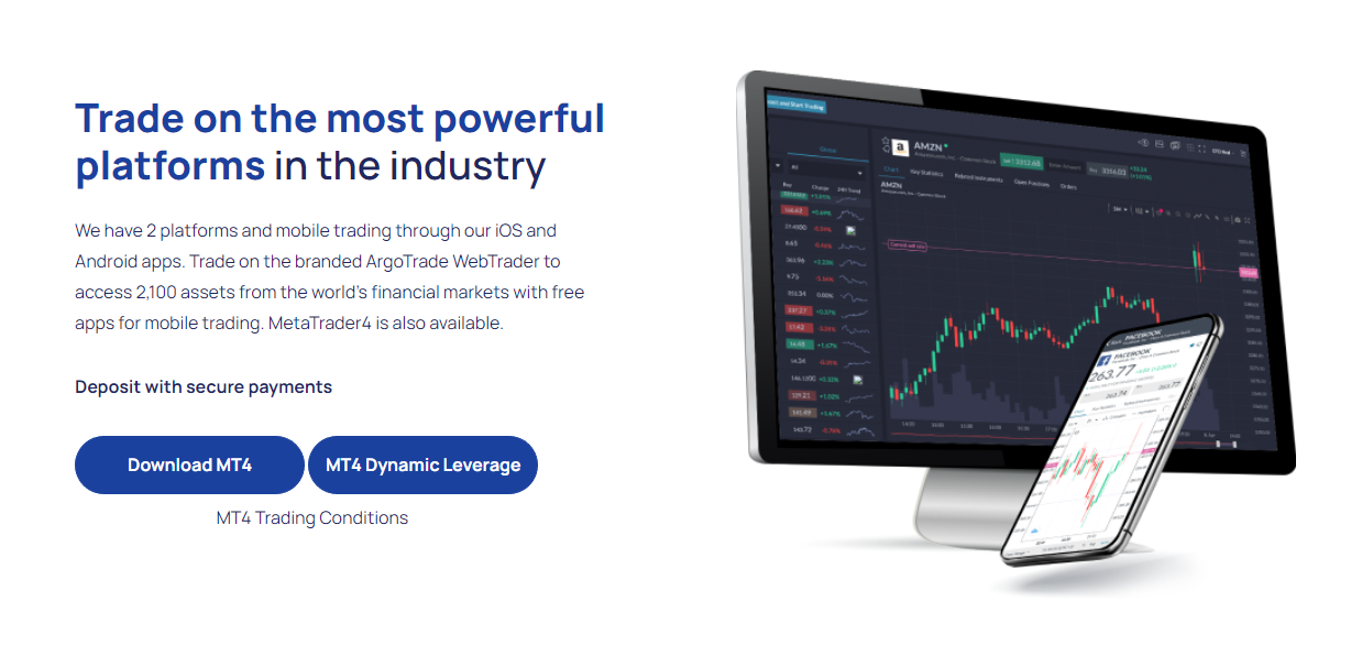 powerful platforms available with ArgoTrade