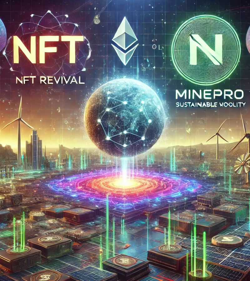 NFT Revival And Solana Memecoins Experience Worrying Price Action, MinePro Brand New Presale Shines