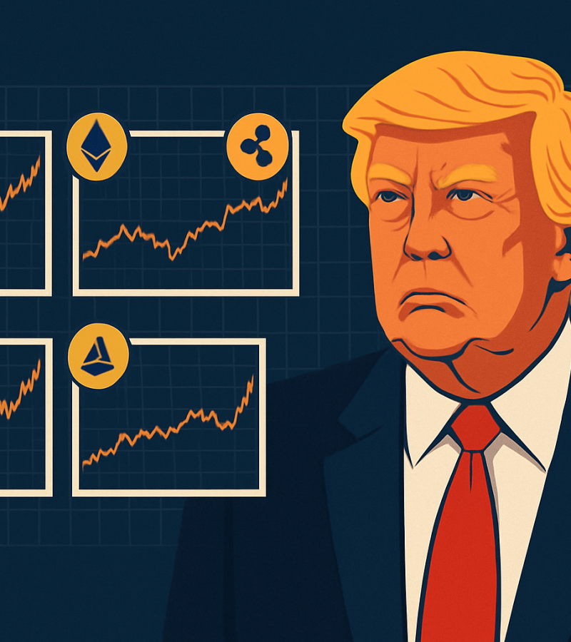 Top 5 Crypto Charts That Define Trump’s First 100 Days In Office