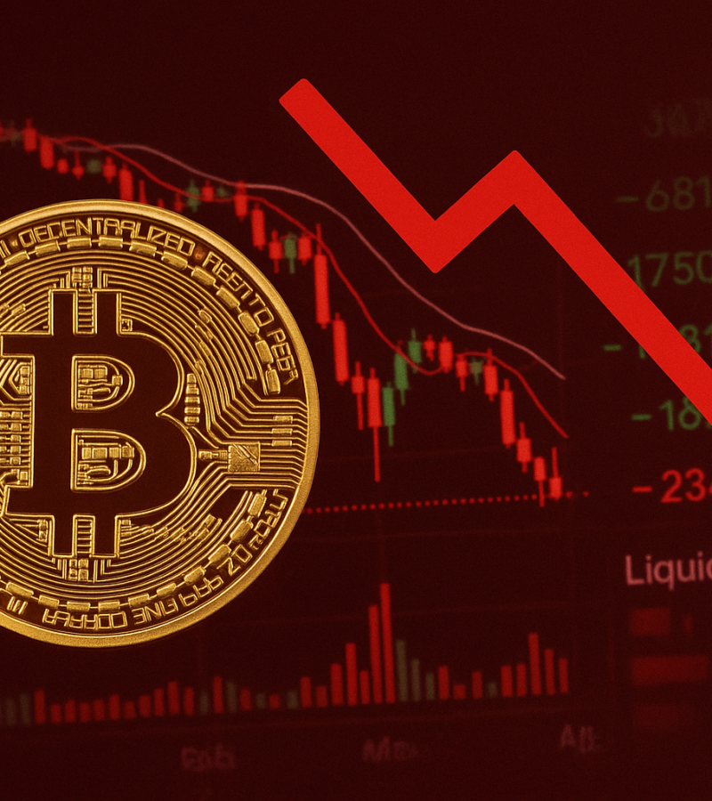 Bitcoin Sell Off Deepens As ETF Outflows And Liquidations Shake The Market